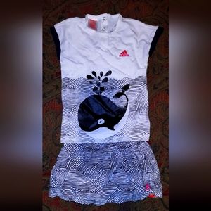 Adidas originals skirt set